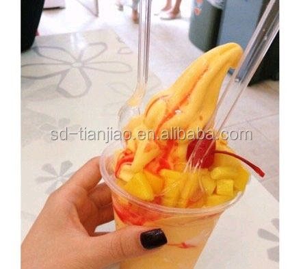 멘고 맛 부드러운 서비스 아이스크림 파우더 아시아 남미 아프리카 중동